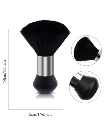 Premium Black Hairdresser Neck Brush | Barber Hair Brush & Salon Accessories - Buy Online on GoSupps.com