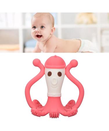 Food Grade Silicone Octopus Teether - Safe Bite & Heat Resistant Baby Teething Toy for International Shipping - Buy Online on GoSupps.com