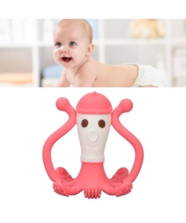 Premium Baby Tooth Toy Bei ring - Silicone Kraken Teething Ring | Food-Grade Bite-Proof & Heat-Resistant for Teething Relief - Buy Online on GoSupps.com