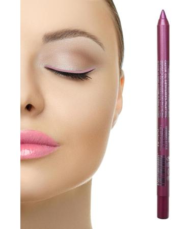 Smudge Proof Eyeliner Smudge Proof Quick Dry Waterproof Eyeliners | Easy to Apply Gentle Makeup for Holiday Women Girls Cosmetic for Travel Wedding Pochy Pink - Buy Online on GoSupps.com