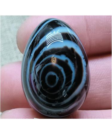 Crystal Natural Stone Black Agate Stones Shaped Crystal Home Ornaments 1pc 15g-30g - Buy Online on GoSupps.com