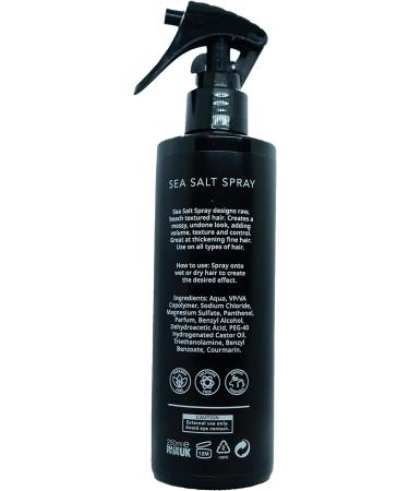 Sea Salt Styling Spray Mens Texturising Sea Salt Spray With A Texturising Stylish Finish 250ml by Mundo's (250ml) - Buy Online on GoSupps.com