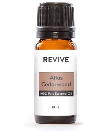 Atlas Cedarwood Essential Oil by Revive Essential Oils - 100% Pure Therapeutic Grade for Diffuser Humidifier Massage Aromatherapy Skin & Hair Care