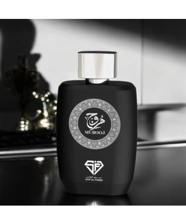 Murooj Exotic Arabic Perfume for Men | Spicy Fresh Earthy Fragrance | Alcohol Free Perfume from Dubai 3.4 Fl. Oz. - Buy Online on GoSupps.com