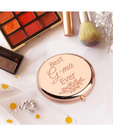 CENWA G-ma Birthday Gift | Makeup Pocket Mirror & Jewelry | Best G-ma Ever (G-ma M) Shop Internationally - Buy Online on GoSupps.com