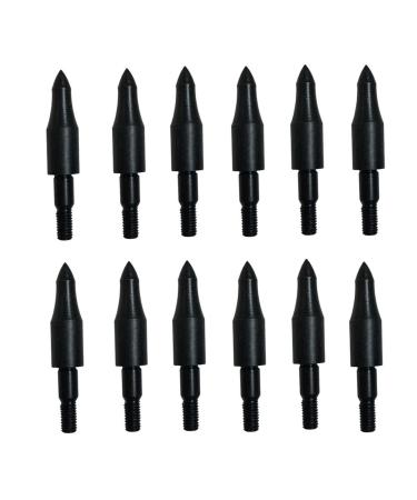12pcs Custom High Precision 100/125/150 Grain Field Points, 125gr Crossbow Arrow Tips for Bow and Arrow Target Practice, Screw-In Bullet Points for 5/16 Inch Arrows, Hunting Archery Target & Accessories 125 grain field points - Buy Online on GoSupps.com