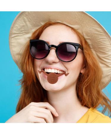 PLAFOPE Outil de Lifting du Sourire Lot de 2 Appareil D entra nement des Muscles du Visage R glable Optimise le Sourire Naturel Mat riau Confortable Beige pour Beaut  - Buy Online on GoSupps.com