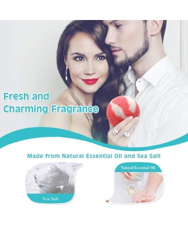 Bath Bombs Gift Set with Natural Essential Oils - 9PCS 3.6 Oz, Perfect for Bubble Bath & Home Spa - Moisturizing Skin, Best Christmas/Birthday/Holiday Gift for Mom, Girls, and Kids - Buy Online on GoSupps.com