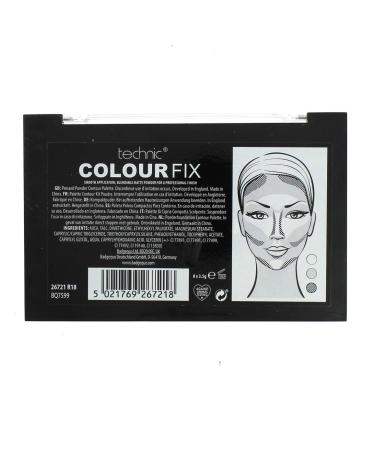 Buy Technic Colour Fix 2 Pressed Powder Contour Palette - 8 Shades 3.5g | International Shipping Available - Buy Online on GoSupps.com