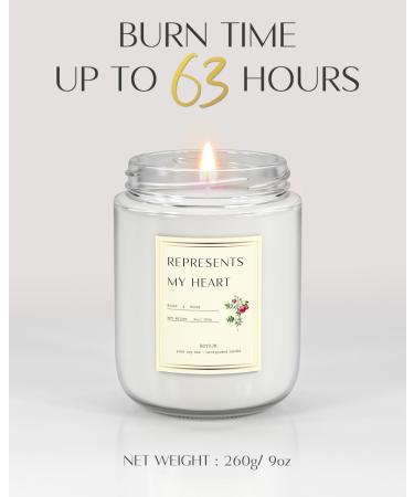 BOYUJK Scented Candles Gift Set - Perfect Valentine, Birthday, and Christmas Gifts for Her with Blessing Tags - Buy Online on GoSupps.com