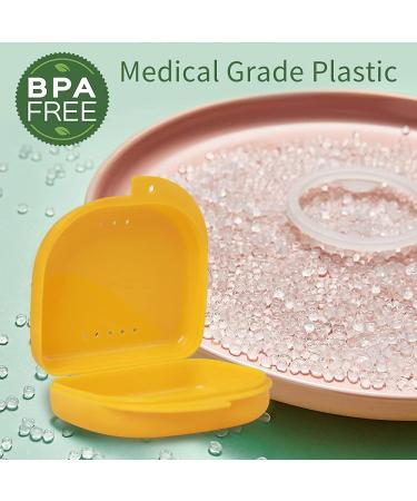 Zanspangenbox Set: 5 Press Brushes & Braces with Cord Band | Carabiner for Kids | Portable Denture Brush & Container (Green & White) - Ideal for On-the-Go Dental Care - Buy Online on GoSupps.com