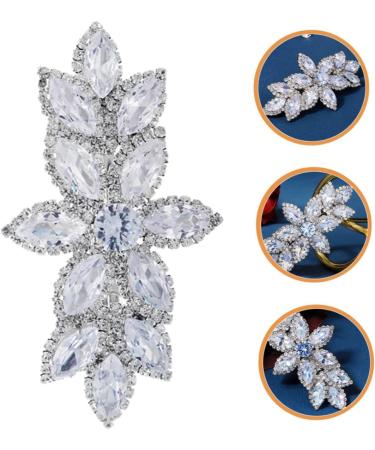 Ipetboom Rhinestone Hair Clip Crystal Hair Accessories Hair Jewels for Women Crystal Hair Barrette Bridal Hair Accessories Girls Hair Accessories Hair Topper Bride Zircon Top Clip Wedding - Buy Online on GoSupps.com