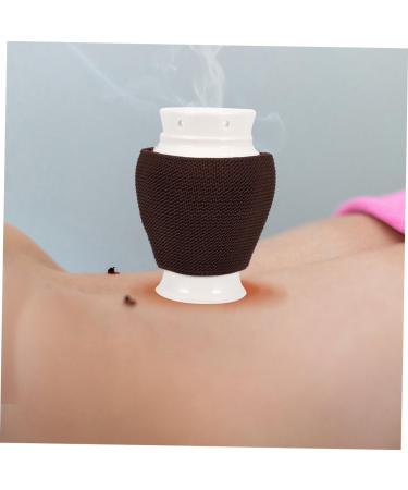 Frcolor Purple Sand Moxibustion Massage Device - Enhance Wellness at Home with Our Ceramic Moxibustion Pot - Buy Online on GoSupps.com