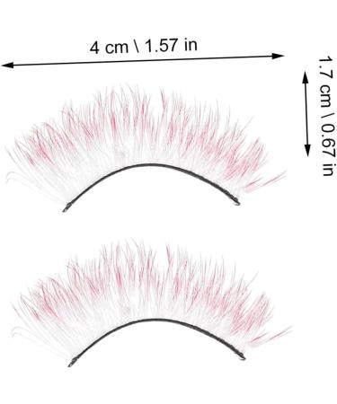 Angoily 10 Pairs 3d Fake eyelashes false eyelashes extensions eyelashes false eyelashes extend Imitation 5d faux lashes cosplay multicolor fake lashes make up eyelash gradient - Buy Online on GoSupps.com