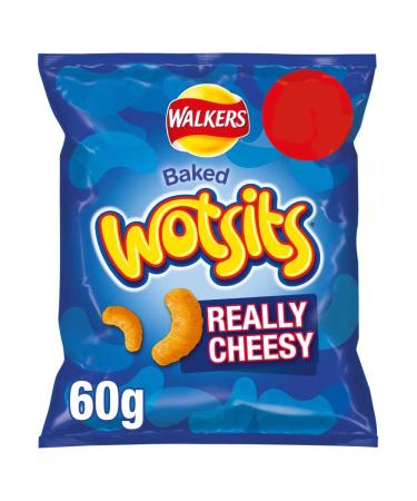 Walkers Wotsits Cheese Snacks 60g-Food
