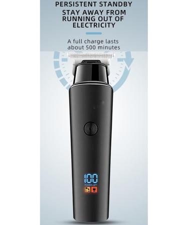 Professional Electric Hair Clipper with LCD Display | Precision Hair Cutting Tool for Salons - International Shipping Available - Buy Online on GoSupps.com