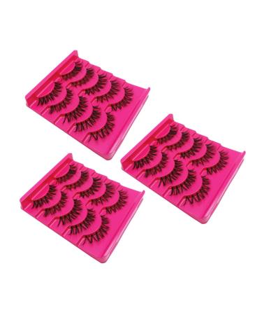 FRCOLOR 15 Pairs Fake Eyelashes Fake Lashes False Eyelashes Multi-layer Lashes Simulation Eyelash Reusable Lashes Eyelashes Extension Supplies Makeup Lash Artificial Eyelash Set