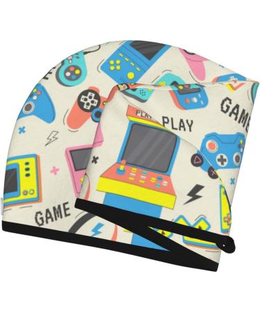 Super Absorbent Microfiber Hair Towel Wrap for Women - Quick Dry Coral Velvet Cap for Long Curly & Thick Hair - Ideal for Gaming & Daily Use - Buy Online on GoSupps.com