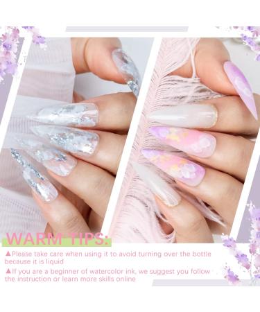 White Watercolor Ink Gel Polish for Nail Art Design - 10ML - Buy Online on GoSupps.com