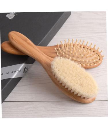 FOMIYES Newborn Baby Hair Brush and Massager Set - Infant Bathing and Grooming Tools for Gentle Cleaning and Shampooing - Buy Online on GoSupps.com