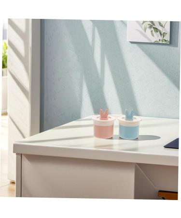  OFFIGAM 2 Pieces Facial Cleanser for Rabbit Ears Foam Shampoo Gasket Shock Absorber Cup Decoration Decoration Cartoon Cat Decoration Shark Gill Decoration Cup Cup Plastic - Buy Online on GoSupps.com