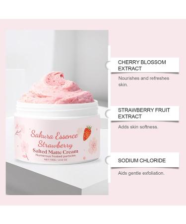 Natural Body Scrub Moisturizing & Smoothing Shower Products Softening Bath & Body Scrub Cream - For Legs Back Hands Sensitive Arms Oily Dry Rough Shower Bathroom Home Vo - Buy Online on GoSupps.com