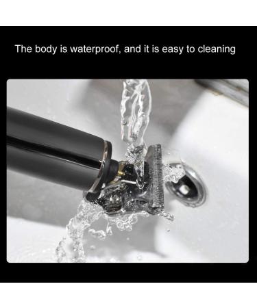 Hair Trimmer Waterproof Electric Trimmer USB Charging for Home for Hair Salon(Black) - Buy Online on GoSupps.com