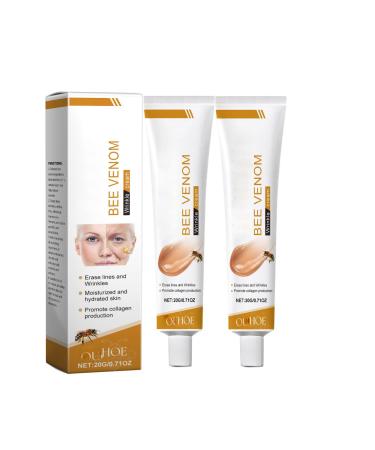 PAQIMAN 2 Pcs BotoxBee Venom Skin Cream Anti-Aging Face for All Skin Type Wrinkle Removal & Firming Moisturiser Cream
