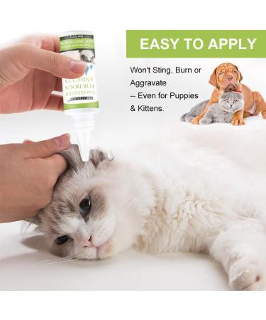 Segminismart Ear Cleaner for Dogs | Natural Care for Itchy Ears Gentle Cleaning & Inflammation Relief Shop Internationally! - Buy Online on GoSupps.com