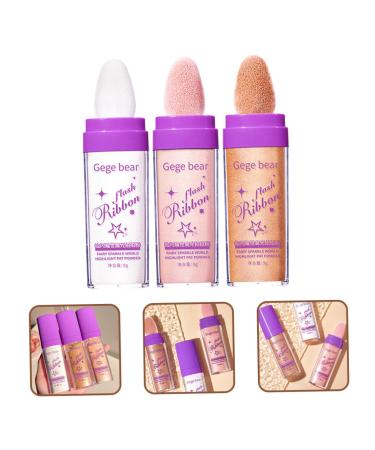 FOMIYES 9 Pcs Highlight Powder Glitter Fairy Highlighter Sticks & Loose Face Makeup Assorted Colors for a Radiant Glow - Buy Online on GoSupps.com