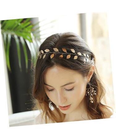 minkissy Gold Headband Hair Bands for Women's Hair Gold Tiara Headwear for Women Crystal Headpiece Hair Jewels for Women Bridal Headpiece Hair Accessory for Women Wedding Bride Accessories - Buy Online on GoSupps.com