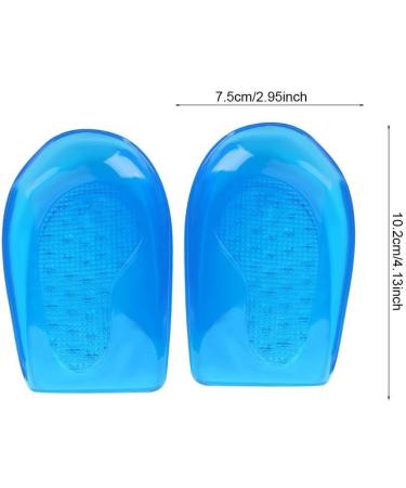 Silicone Gel Heel Cups for O/X Leg Correction Insoles (Size L41-46) - Buy Online on GoSupps.com