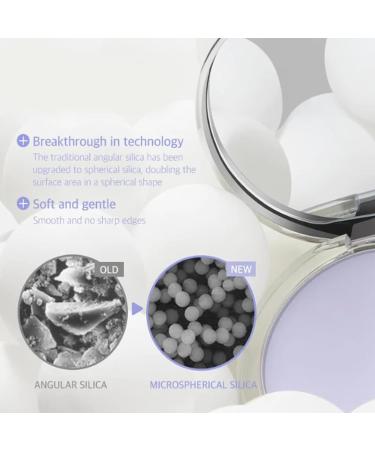 Lavender Matte Powder Lavender Matte Powder Control Oil Silky Control Oil Mini Powder Durable Makeup to Create Softness (2pcs) - Buy Online on GoSupps.com