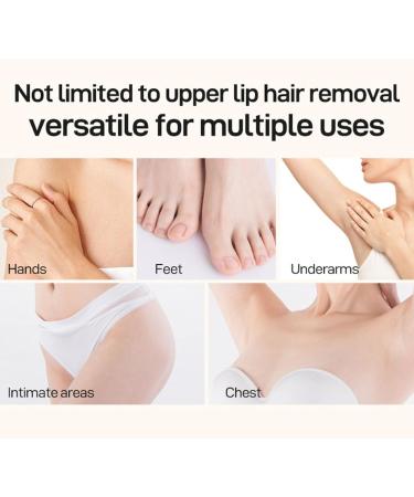Facial Hair Remover - Upper Lip 20G Lip Hair Remover Hair Removal Cream for Women Gentle Facial Hair Removal Cream Lip Hair Removal Cream - Buy Online on GoSupps.com