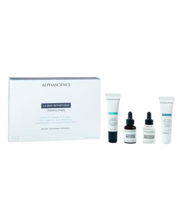 ALPHASCIENCE La Box Esthetique Perfecting Discovery Kit - PHYTIC TC Regen HX HA Booster and Eye Matrix - Helps Reduce Appearance of Blemishes & Scars - Moisturizing - Soothes Skin - 1 Kit