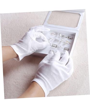 Gatuida 36 Pairs Anti-Spitting Work Cosmetic Moisturizing Coin Cotton Work Cotton Working Spa Wen Wan White Labor Protection Cotton - Buy Online on GoSupps.com