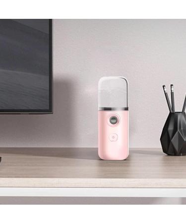 Nano Mister for Lash Extensions - Hydrating Handy Handheld Nano Facial Mist Sprayer | Face Facial Sprayer for Skin Care Refreshing Revitalizing & Soothing - Face Steamer for Daily Use Rowces Pink - Buy Online on GoSupps.com