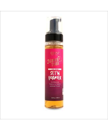 24 Hour Tamer Set'n Foamer Curl Definer 8.5oz/ 250ml - Define Curls & Waves Enhance Volume & Shine Soft Finish with Lightweight Texture Restoring Curl Patterns Nourishes Curls No Flake 8.5 Fl Oz (Pack of 1) Curl Definer