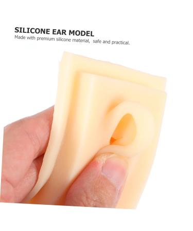 FOMIYES Silicone Ear Model for Teaching & Display | 1 Pair Hearing Aid Presentation Prop 9.5X6.5X4.5CM - International Shipping Available - Buy Online on GoSupps.com