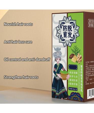 Shampooing explosif au gingembre et aux produits phytochimiques pour le contr le de la chute des cheveux extrait de plante de gingembre shampooing anti-chute de cheveux shampooing naturel bio 1 bo te - Buy Online on GoSupps.com