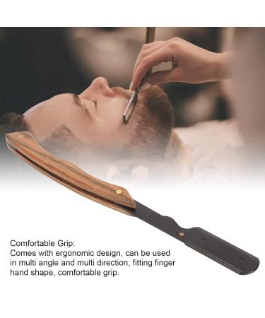 Premium Stainless Steel Beard & Hair Clad Holder - Foldable Lightweight Precision Straight Edge - Buy Online on GoSupps.com