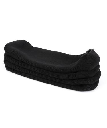 Matengf Moisturizing Gel Spa Socks - 2 Pairs for Men's Cracked Dry Skin Repair | Large Size UK 9-14 | Black - Buy Online on GoSupps.com