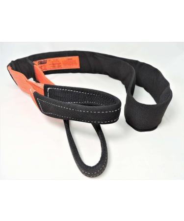Factor 55 00077 Tree Saver Strap - 8 Foot Black/Orange | Durable Recovery Gear for Off-Road Adventures - Buy Online on GoSupps.com