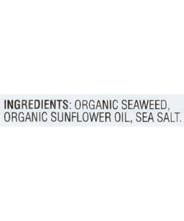 GimMe Organic Roasted Seaweed Sheets with Sea Salt - 6 Count | Keto, Vegan, Gluten-Free | Rich in Iodine & Omega 3s | Healthy On-The-Go Snack for Kids & Adults - Buy Online on GoSupps.com