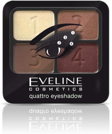 Eveline Sombras de Ojos Paleta 4 Colores 04 - Buy Online on GoSupps.com
