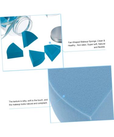 Angoily 2 Set Capsule Bottle Beauty Egg Makeup Puff Foundation Wedges Makeup Powder Puff Make- up Puff Clean Makeup Sponge Fan-shaped Puff Hydrophilic Polyurethane Cosmetic Cotton Pad - Buy Online on GoSupps.com
