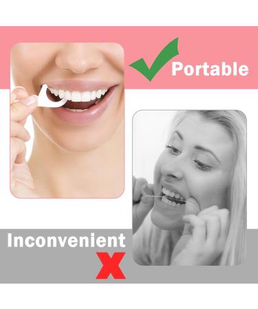 Amabro 6-Piece Travel Dental Floss Set | Gum Floss Tongue Scraper & Toothpick Dispenser | Perfect for Families & On-the-Go Oral Care - Buy Online on GoSupps.com