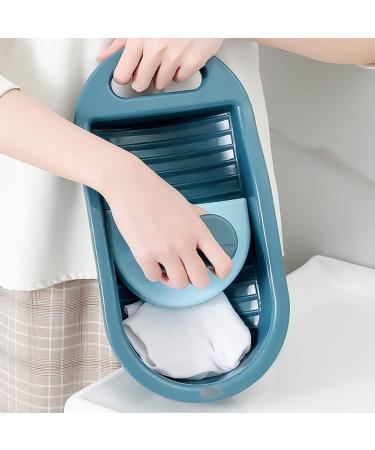 Washboard Mini Hand Wash board for Washing Underwear Kid Washing Board (blue) - Buy Online on GoSupps.com