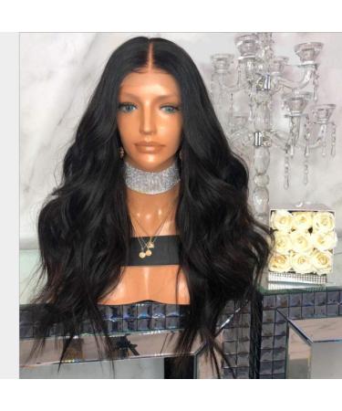 BGHJUE African Wig - Medium Long Volume Lace Front Human Hair Wig | Pre-Plucked Brazilian Straight Wig with Baby Hair - Buy Online on GoSupps.com