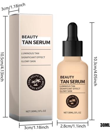 For Body Bronzer Natural Nourishing Bronzer Liquid 30ml | Sunless Tanning Lotion For Women For Work Travel Home Outdoor School Girlfriend Sister Daughter - Buy Online on GoSupps.com